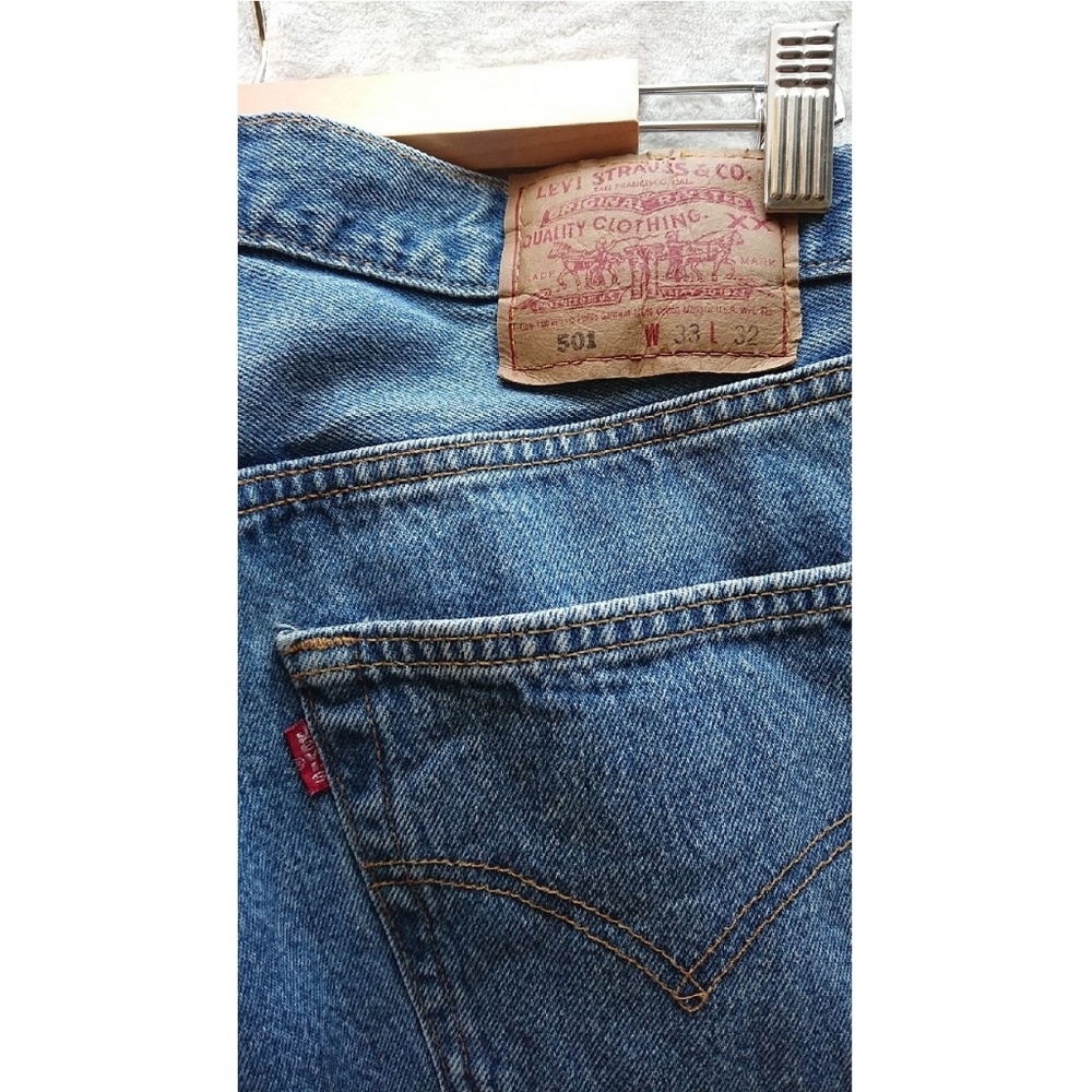 Levi's Classic Red Tab 501 Jeans 33 x 32
